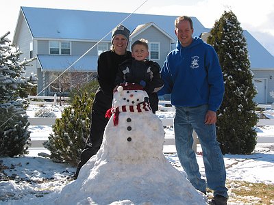 Snowman fun